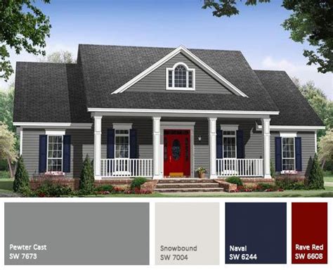 home depot exterior paint combinations|More.